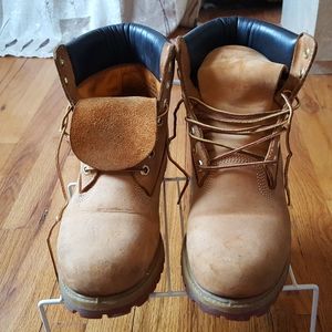 Men's timberland boots size 8.5 wheat nubuck